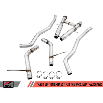 AWE Tuning 2020 Jeep Grand Cherokee SRT/Trackhawk Track Edition Exhaust - Use w/Stock Tips