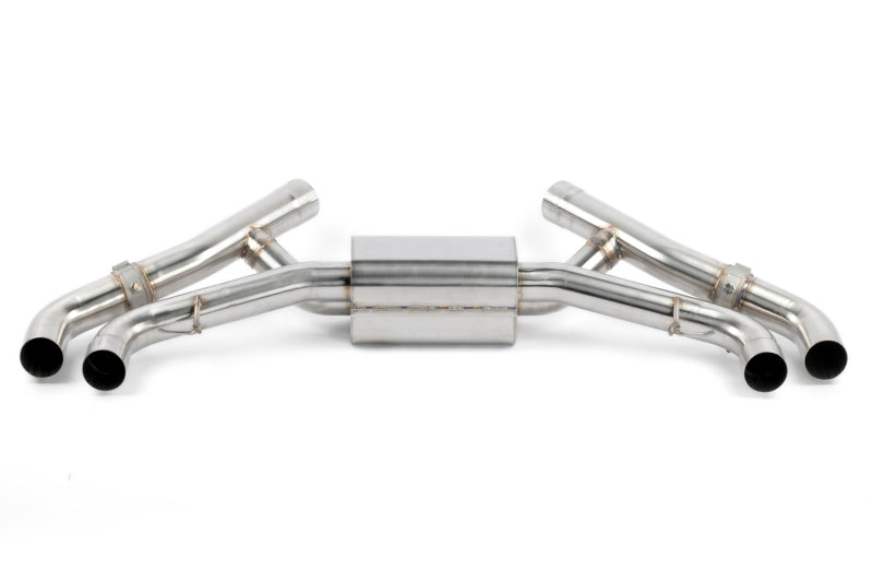Dinan 20-26 BMW X5 M/X6 M (F95/F96) Valved Axleback Exhaust System - Black Tips
