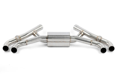 Dinan 20-26 BMW X5 M/X6 M (F95/F96) Valved Axleback Exhaust System - Black Tips