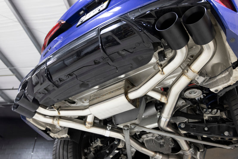 Dinan 20-26 BMW X5 M/X6 M (F95/F96) Valved Axleback Exhaust System - Black Tips