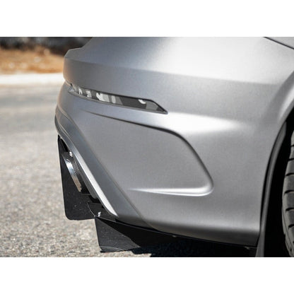 aFe Takeda 3in 304 SS Axle-Back Exhaust System w/ Carbon Fiber Tips 16-18 Ford Focus RS I4-2.3L (t)