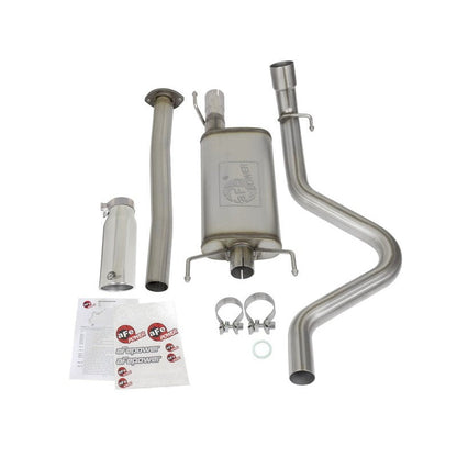 aFe MACH Force XP Cat-Back Stainless Steel Exhaust Syst w/Polished Tip Toyota Tacoma 05-12 L4-2.7L