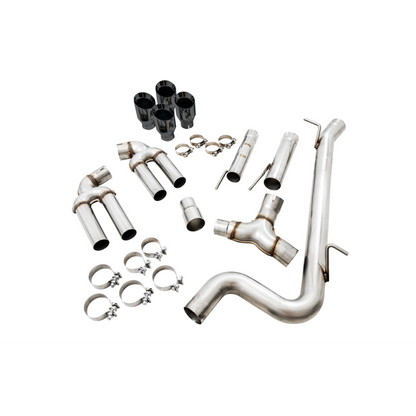 AWE Tuning Audi 8V S3 Track Edition Exhaust w/Diamond Black Tips 102mm