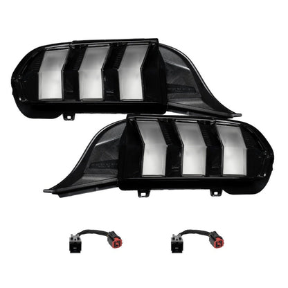 Form Lighting 2024+ Ford Mustang Sequential LED Tail Lights Clear (Pair)