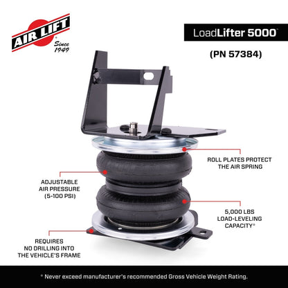 Air Lift Performance 2025 Toyota 4Runner 4WD LoadLifter 5000 Air Spring Kit