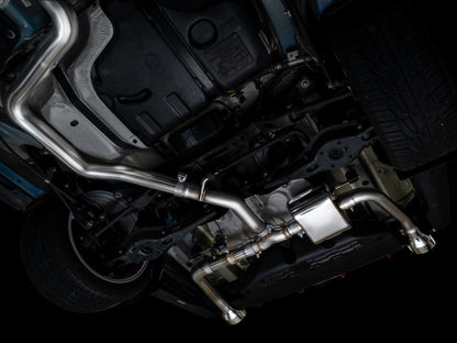 AWE Tuning 22-26 Hyundai Elantra N SwitchPath Cat-Back Exhaust - Chrome Silver Tips