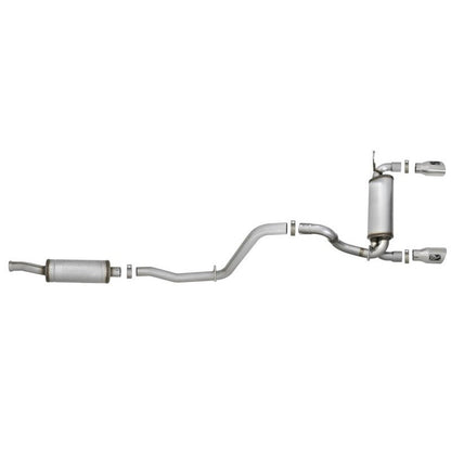 aFe Rebel Series 2.5in 409 SS Cat-Back Exhaust w/ Polished Tips 2018+ Jeep Wrangler (JL) V6 3.6L