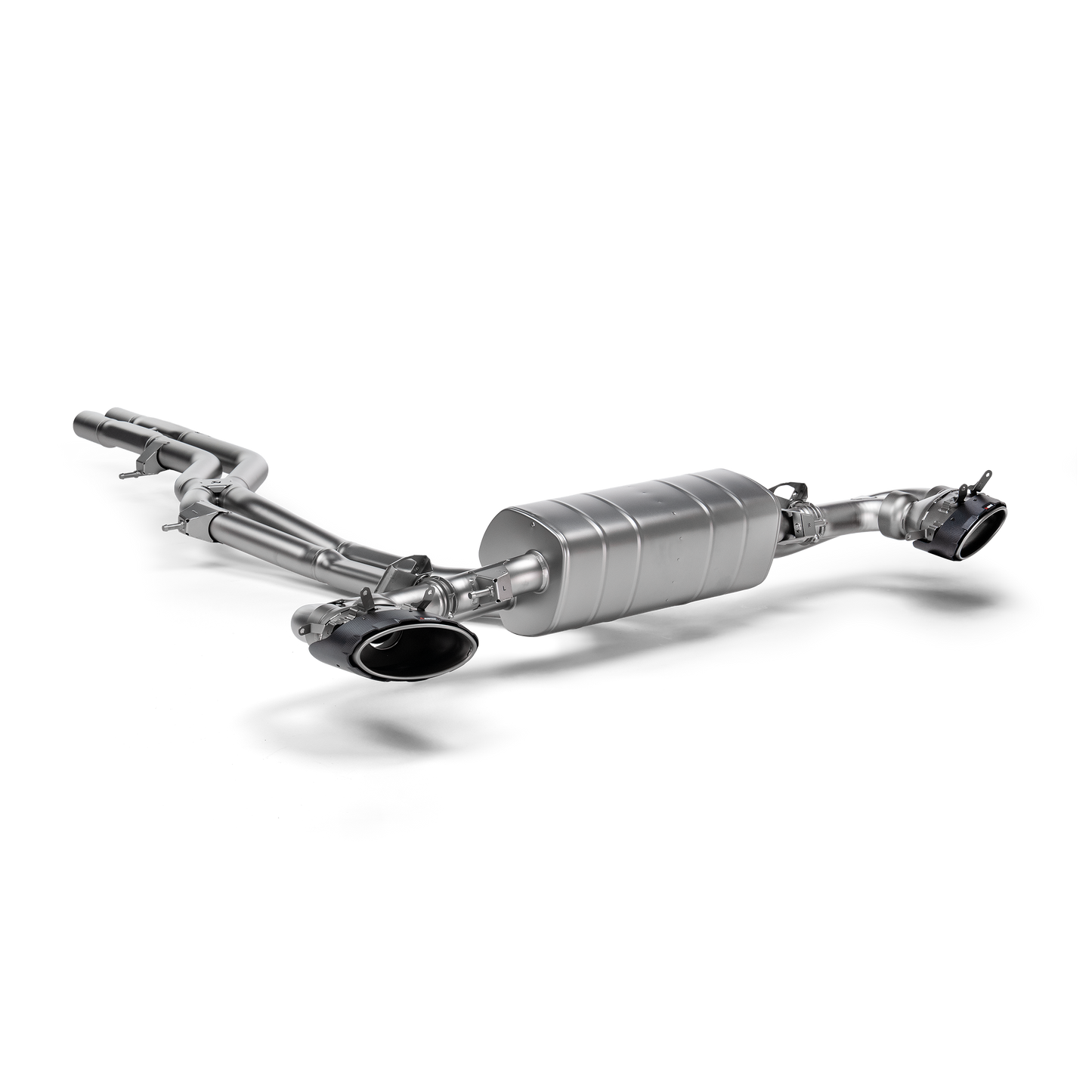 Akrapovič Evolution Race Line Link Pipe Set (Titanium) - 2025+ Audi RSQ8
