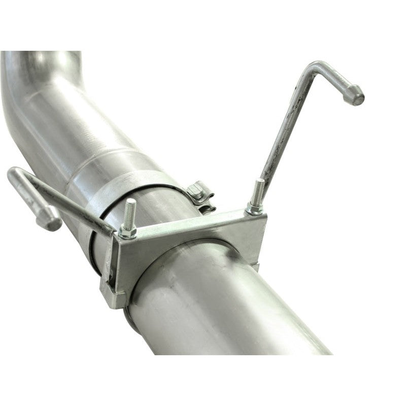 aFe Atlas Exhausts DPF-Back Aluminized Steel Exhaust Dodge Diesel Trucks 07.5-12 L6-6.7L No Tip