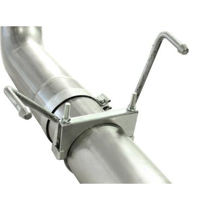 aFe MACHForce XP 5in DPF-Back 409SS Exhaust Dodge Diesel Trucks 07.5-12 L6-6.7L (td) Black Tip