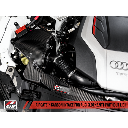 AWE Tuning Audi B9/B9.5 S4/S5/RS5 3.0T Carbon Fiber AirGate Intake w/ Lid