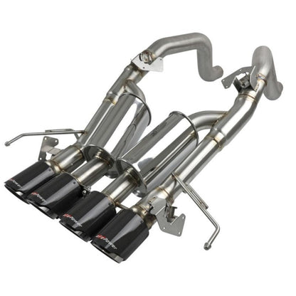 aFe MACH Force-Xp Axle-Back Exhaust System w/ Carbon Fiber Tips Chevrolet Corvette (C7) 14-19 6.2L