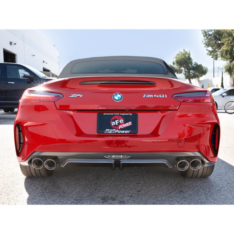aFe 19-24 BMW Z4 M40i (G29) L6-3.0L (t) B58 MACH Force-Xp 3in to 2-1/2in SS CB Exhaust - Polished