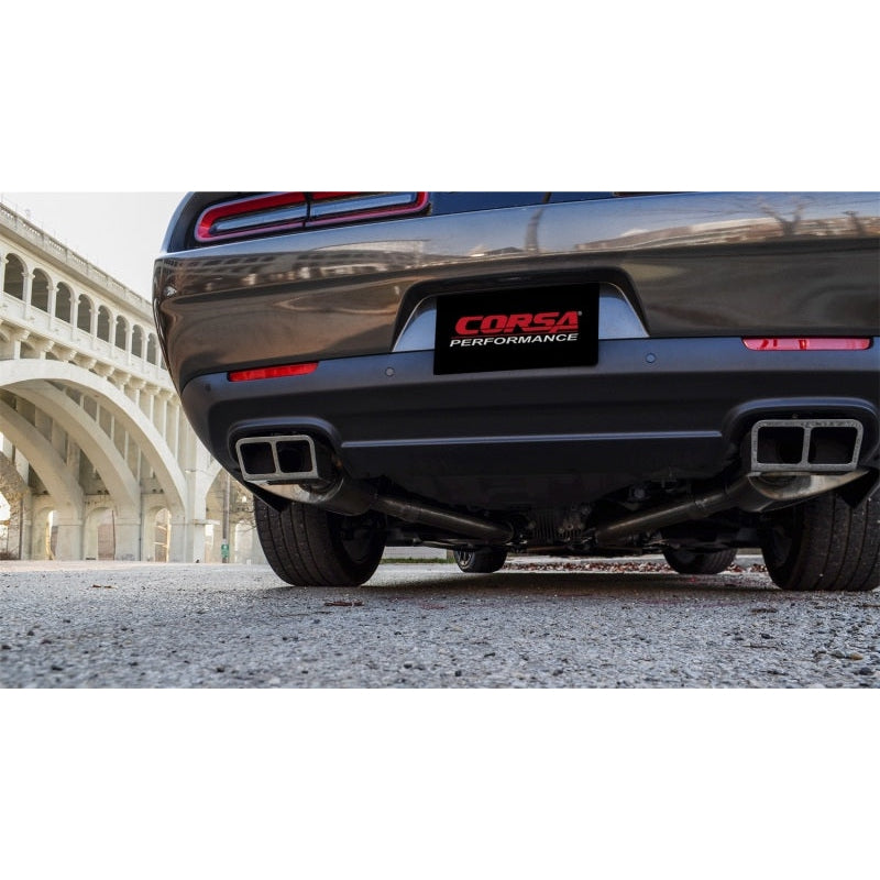 Corsa 15-16 Dodge Challenger SRT / Scat Pack / R/T 6.4L Polished Xtreme Cat-Back Exhaust