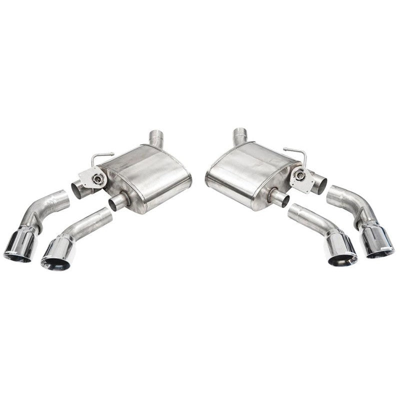 Corsa 16-20 Chevrolet Camaro SS/ZL1 6.2L V8 Polished Xtreme Axle-Back Exhaust (w/ Factory NPP Valve)
