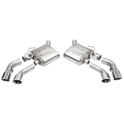 Corsa 16-20 Chevrolet Camaro SS/ZL1 6.2L V8 Polished Xtreme Axle-Back Exhaust (w/ Factory NPP Valve)