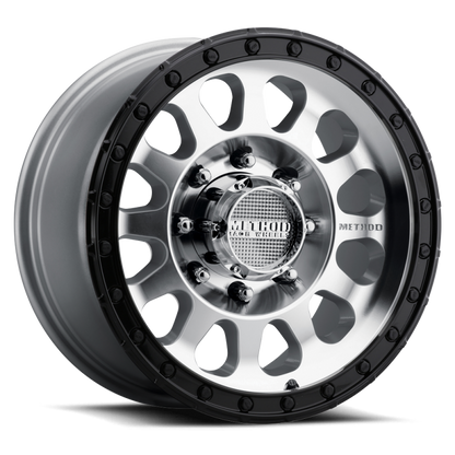 Method MR315 18x9 +18mm Offset 8x180 130.81mm CB Machined Wheel - Gloss Black Lip