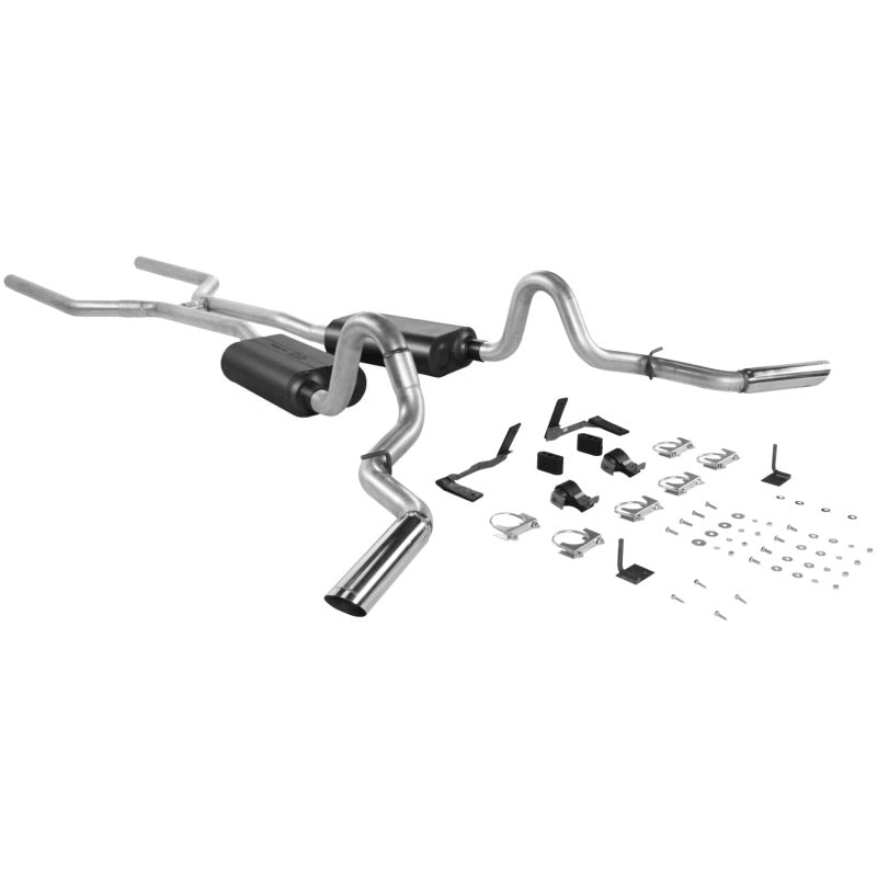 Flowmaster 64-72 Chevrolet El Camino American Thunder Crossmember-Back Exhaust System