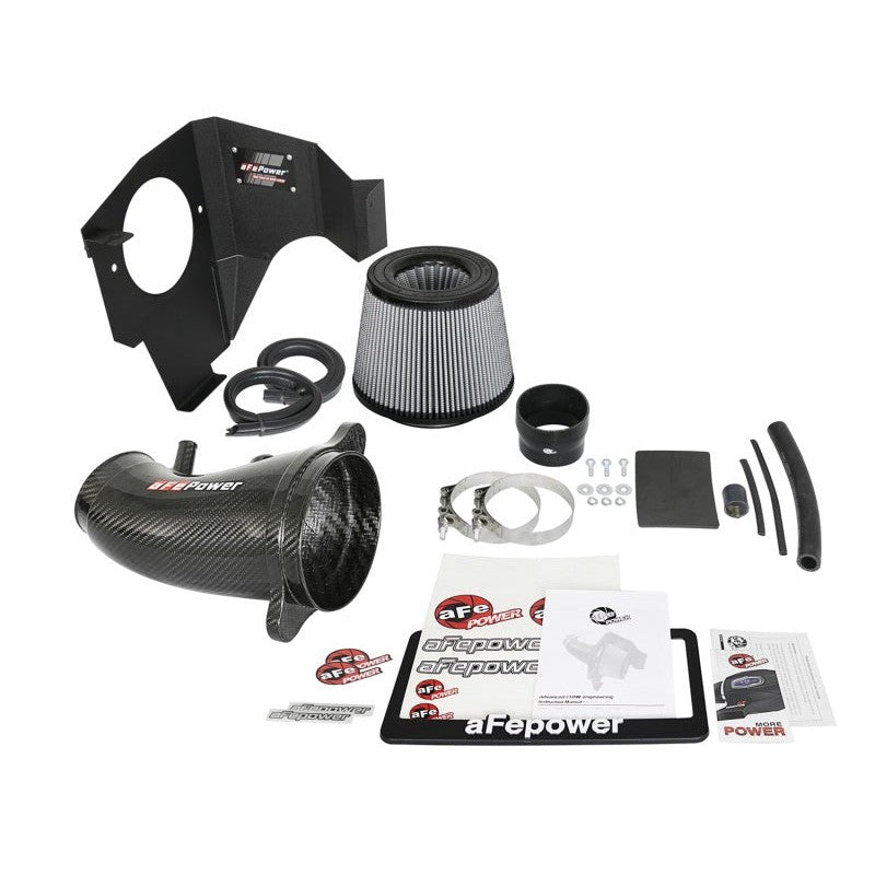 aFe POWER Magnum FORCE Carbon Fiber Stage 2 Pro Dry S CAIS - 11-18 Dodge Challenger/Charger V8-6.4L