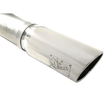 aFe Atlas Exhaust DPF-Back Aluminized Steel Exhaust Dodge Diesel Trucks 07.5-12 L6-6.7L Polished Tip