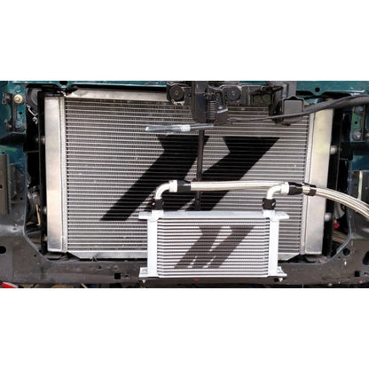 Mishimoto Universal 10 Row Oil Cooler Kit (Metal Braided Lines)