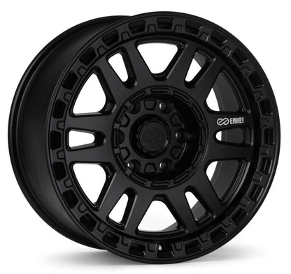 Enkei Trail-Tracker 17x8.5 / 6x139.7 BP / ET0 / 106.1mm Bore - Matte Black Wheel