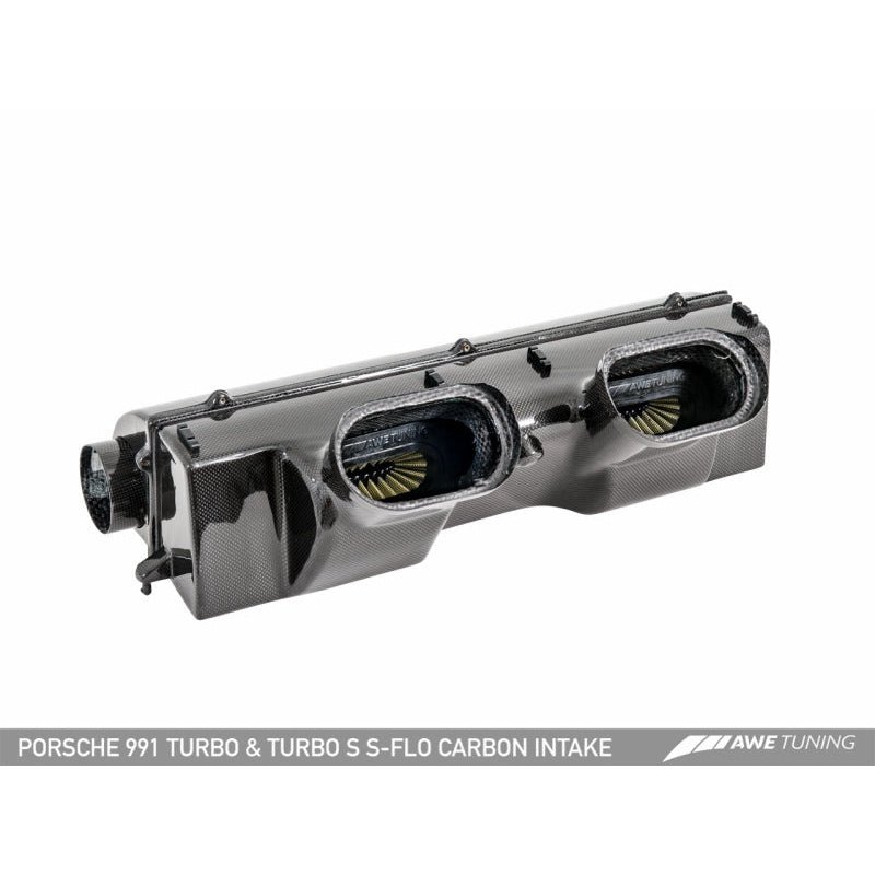 AWE Tuning Porsche 991 (991.2) Turbo and Turbo S S-FLO Carbon Intake