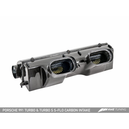 AWE Tuning Porsche 991 (991.2) Turbo and Turbo S S-FLO Carbon Intake