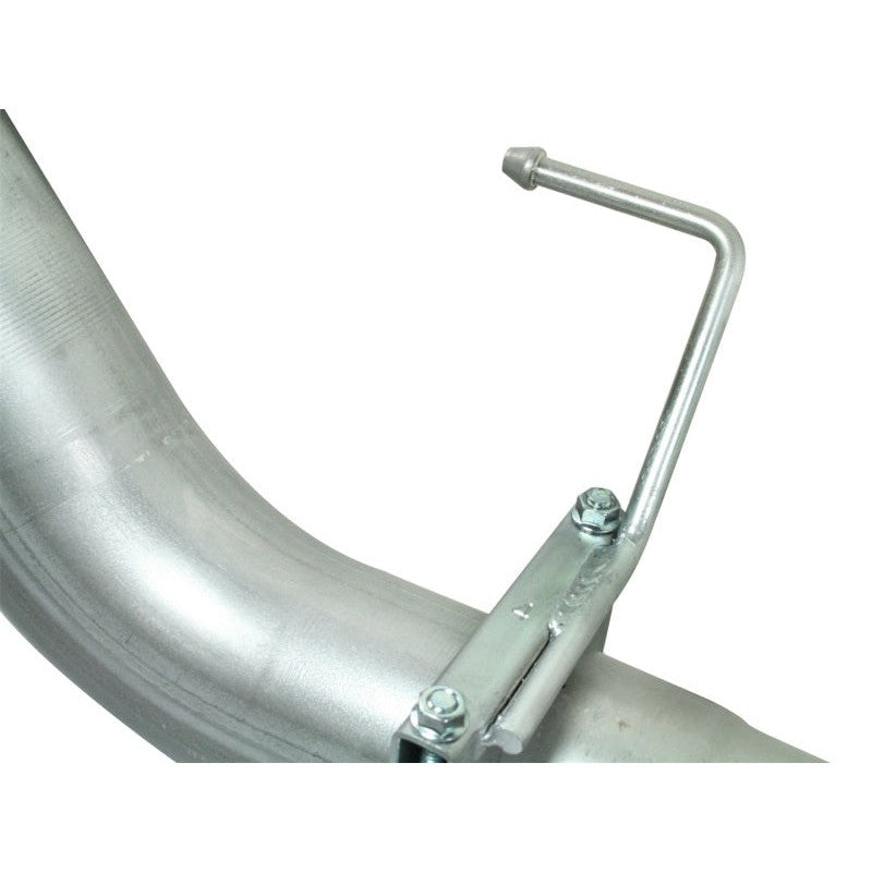 aFe Atlas Exhaust 4in Aluminized Cat-Back w/ 304 SS Black Tip 11-13 Ford F-150 EcoBoost V6 3.5L (tt)