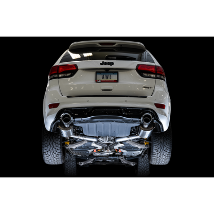 AWE Tuning 2020 Jeep Grand Cherokee SRT Touring Edition Exhaust - Chrome Silver Tips