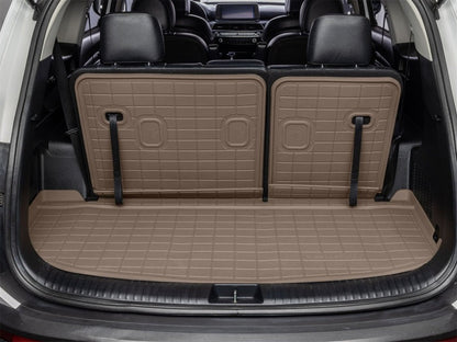 WeatherTech 20-25 Kia Telluride Seatback Cargo Liners HP - Tan