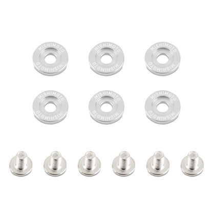 Mishimoto Small Fender Washer Kit (6pcs) - Silver