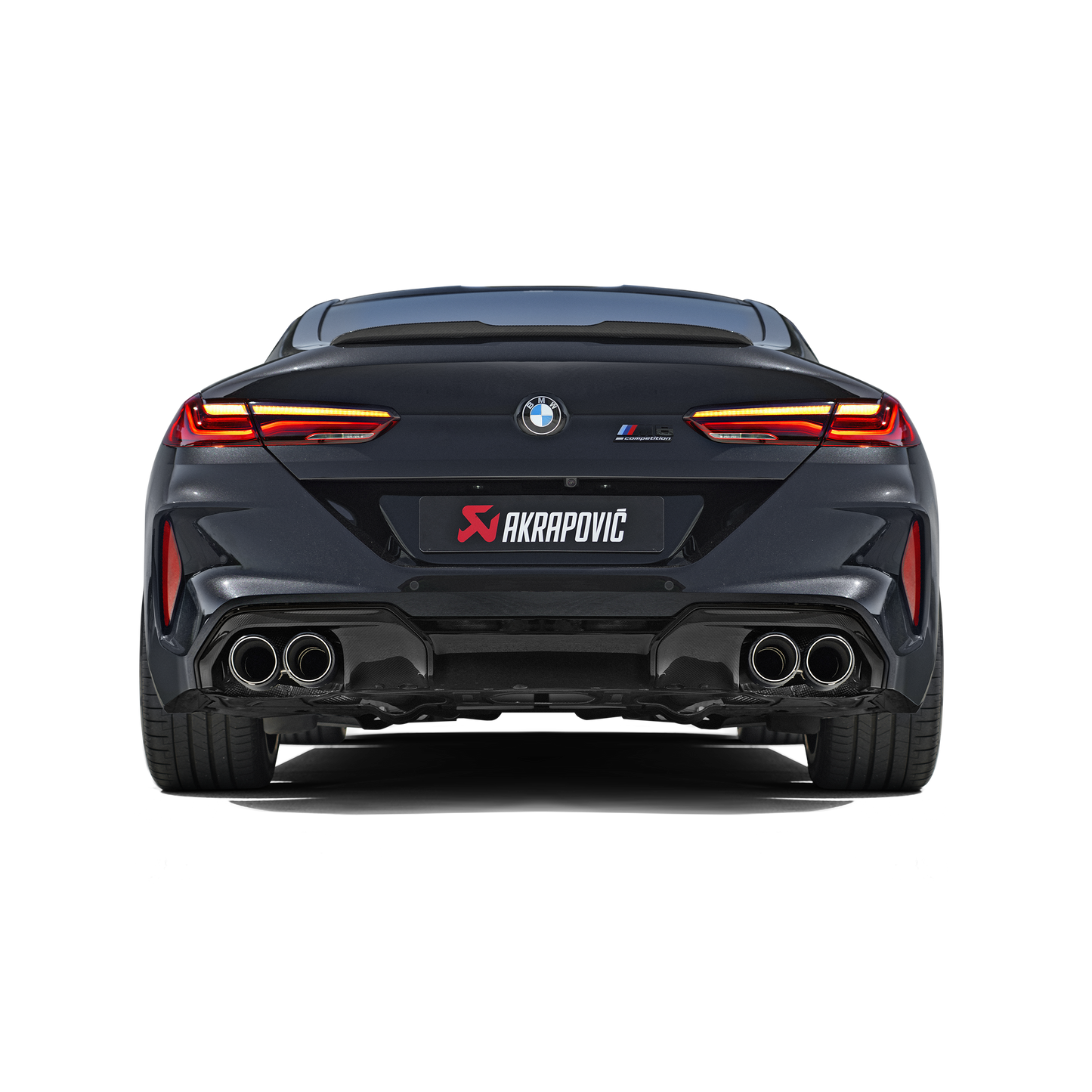 Akrapovič Evolution Line Catback Exhaust (Titanium) w/Carbon Tips - 2020+ BMW M8/M8 Competition (F91/F92)