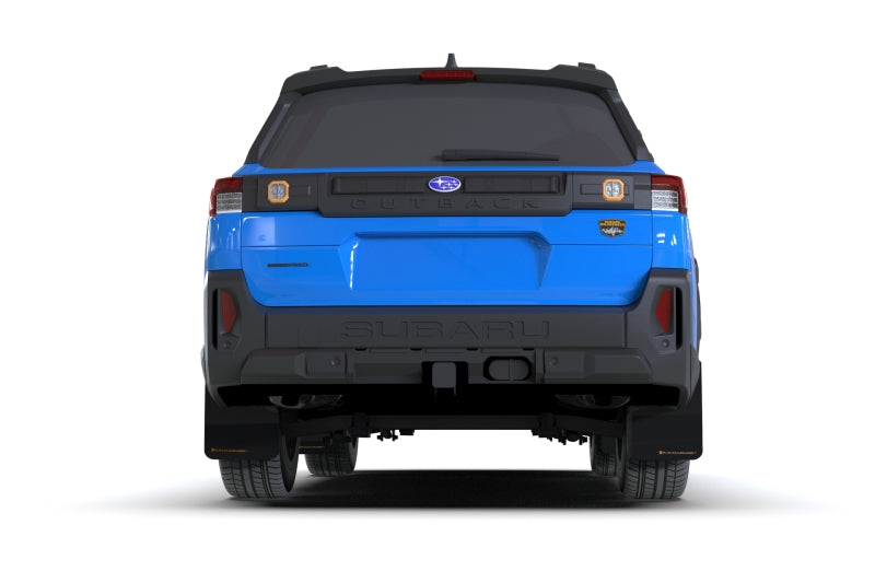 Rally Armor 2026 Subaru Outback Black UR Mud Flap w/Orange Logo