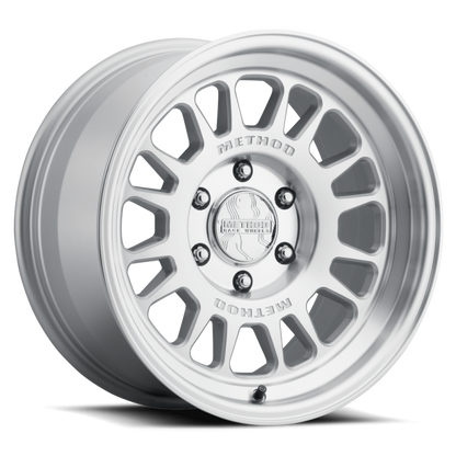 Method MR318 17x8.5 / 6x5.5 BP / 0mm Offset / 106.25mm CB Machined-Clear Coat