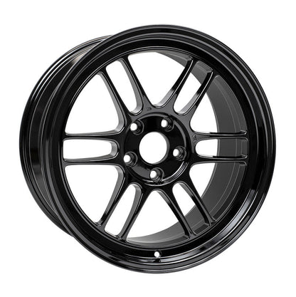 Enkei RPF1 18x9.5 5x114.3 38mm Offset 73mm Bore Gloss Black Wheel MOQ 40