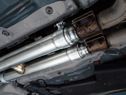 AWE Tuning 21-23 Ford Mustang Mach 1 SwitchPath Cat Back Exhaust w/ Quad Chrome Silver Tips