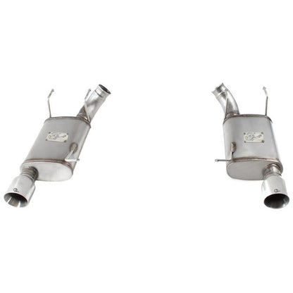 aFe MACHForce XP Exhaust 11-14 Ford Mustang GT V8-5.0L 3in. SS Axle-Back w/Polished Tips