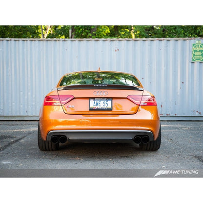 AWE Tuning Audi B8.5 S5 3.0T Track Edition Exhaust - Diamond Black Tips (102mm)
