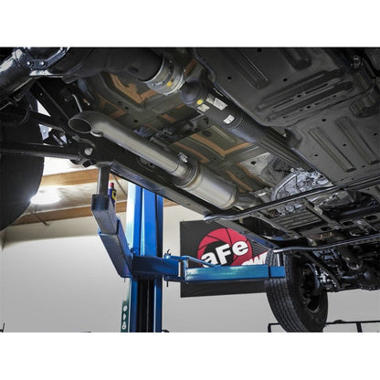 aFe Rock Duster 3in 409 SS Cat-Back Turn-Down Exhaust 2018+ Jeep Wrangler (JL) V6 3.6L