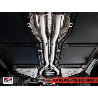 AWE Tuning 14-19 Chevy Corvette C7 Z06/ZR1 Touring Edition Axle-Back Exhaust w/Black Tips