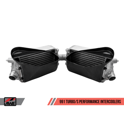 AWE Tuning Porsche 991 (991.2) Turbo/Turbo S Performance Intercooler Kit