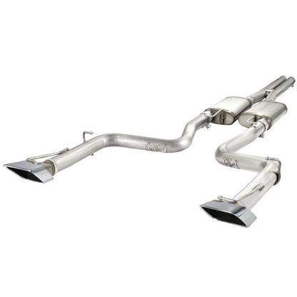 aFe MACHForce XP Exhausts Cat-Back SS-409 EXH CB Dodge Challenger SRT-8 08-12 V8-6.1/6.4L