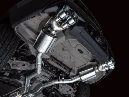 AWE Tuning 20-25 (Only Certain 2026 Models) Ford Explorer ST Touring Ed. Exhaust w/Chrome Silv Tips