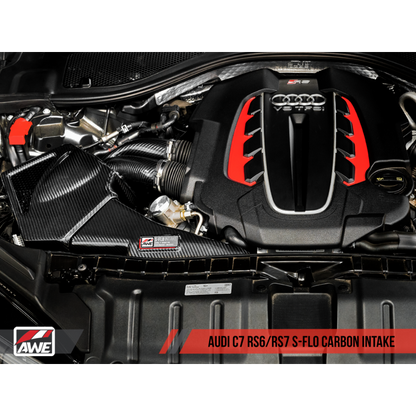 AWE Tuning Audi C7 RS6 / RS7 4.0T S-FLO Carbon Intake V2