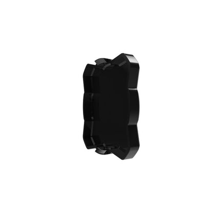 KC HiLiTES FLEX ERA 1 Single Light Cover ONLY (Black/Yellow KC Logo)