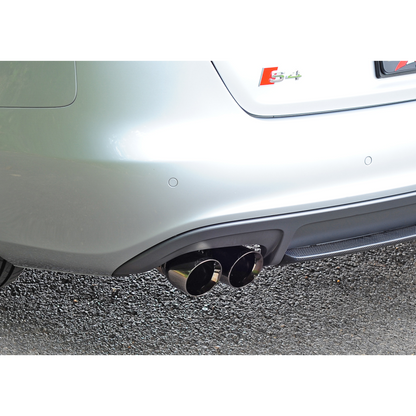 AWE Tuning Audi B8 / B8.5 S4 3.0T Touring Edition Exhaust - Diamond Black Tips (90mm)