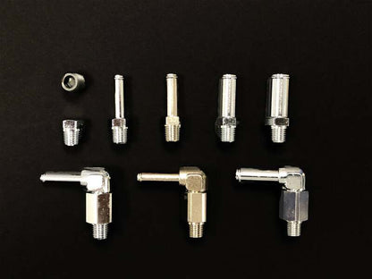 GReddy Male 1/8BSPT to Female 1/8NPT Aluminum Sensor Adapter
