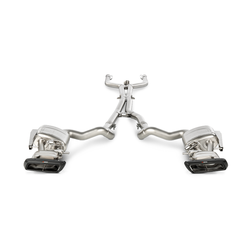 Akrapovič Evolution Link Pipe Set (Titanium) - 2015-2021 Mercedes-Benz C63 AMG Sedan/Coupe