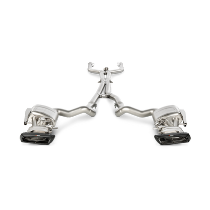 Akrapovič Evolution Link Pipe Set (Titanium) - 2015-2021 Mercedes-Benz C63 AMG Sedan/Coupe